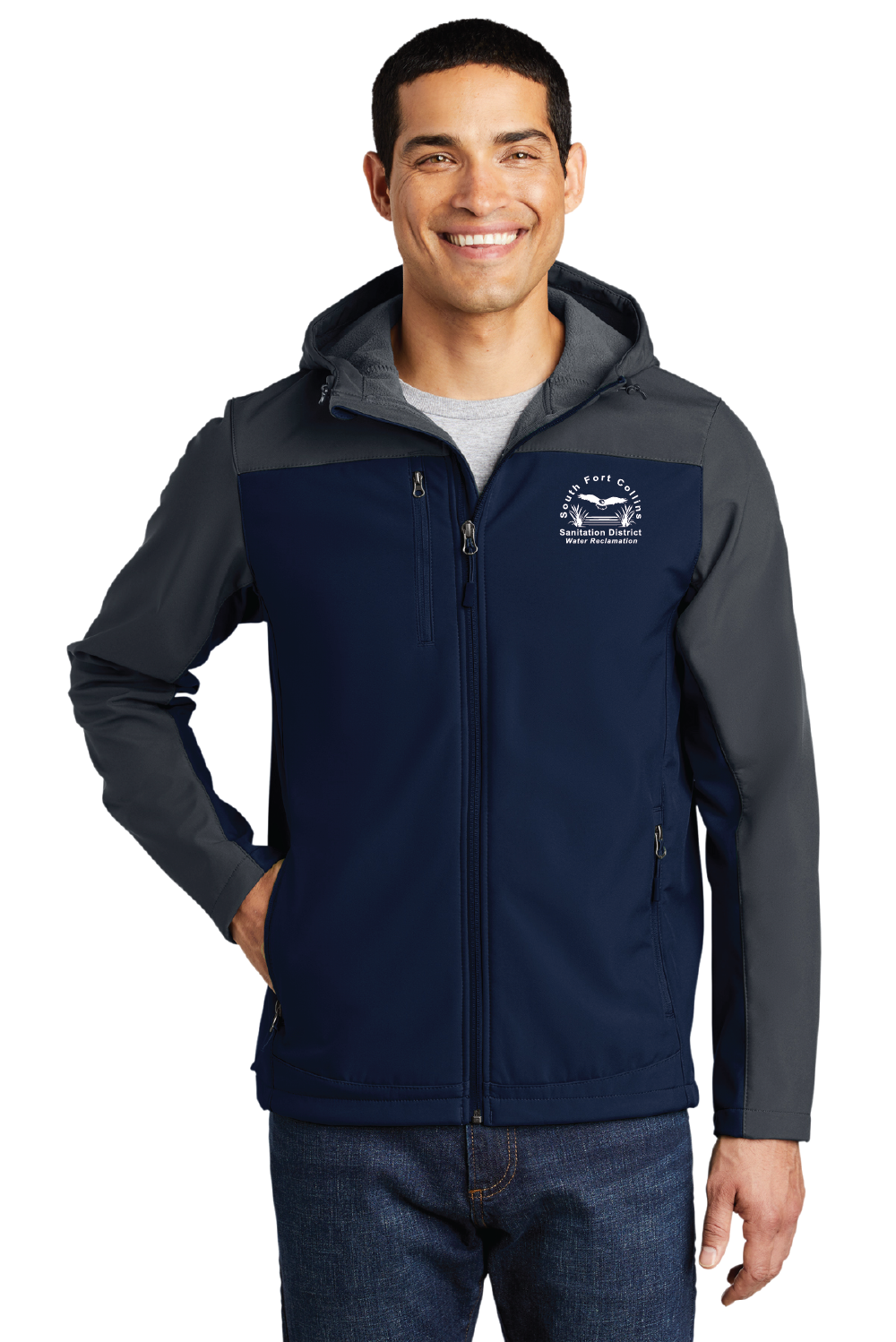 Port Authority® Hooded Core Soft Shell Jacket