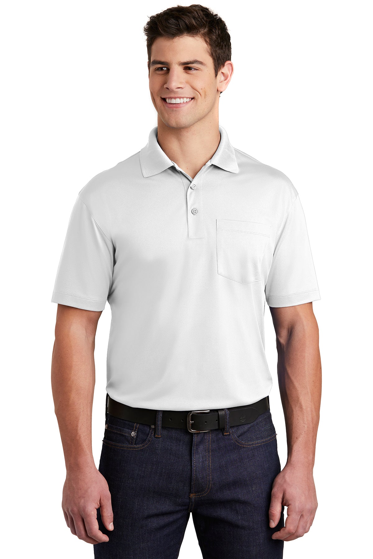 Sport-Tek® Micropique Sport-Wick® Pocket Polo