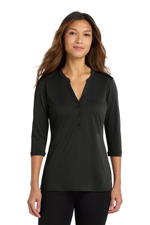 Port Authority ® Women's UV Choice Pique Henley