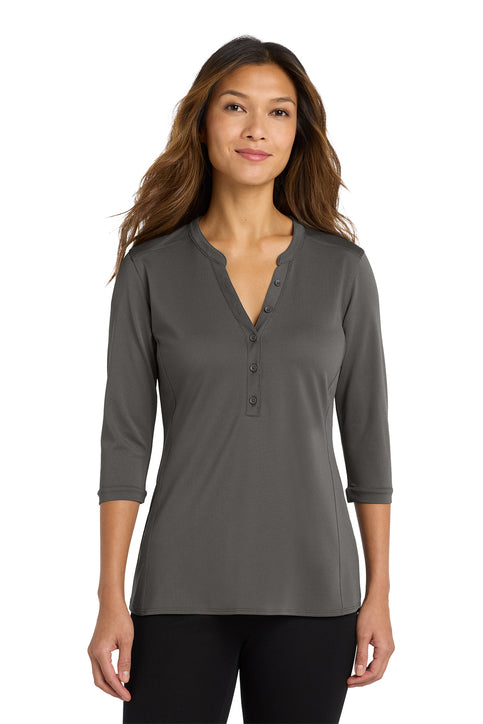 Port Authority ® Women's UV Choice Pique Henley