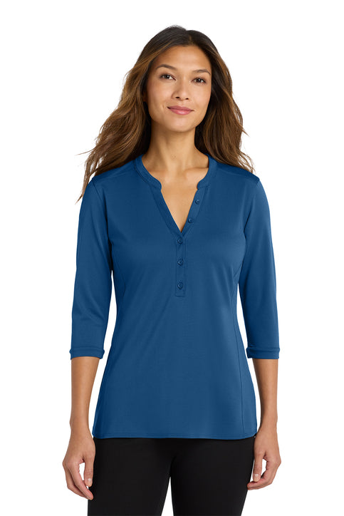 Port Authority ® Women's UV Choice Pique Henley