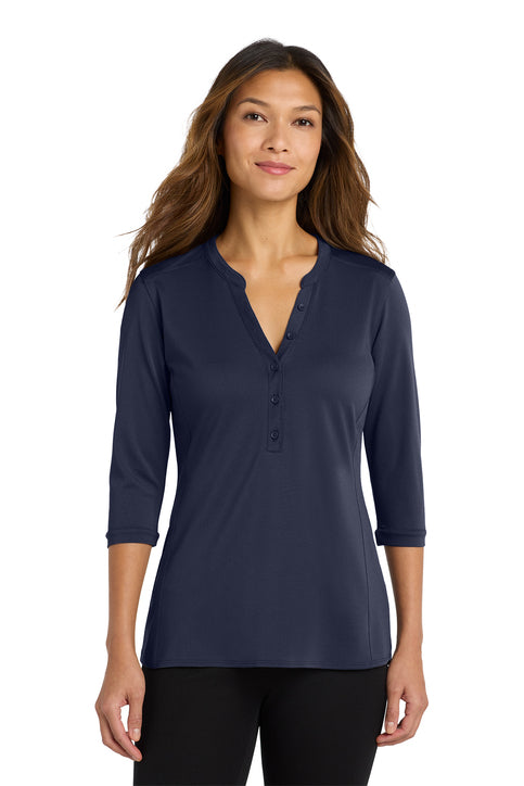 Port Authority ® Women's UV Choice Pique Henley