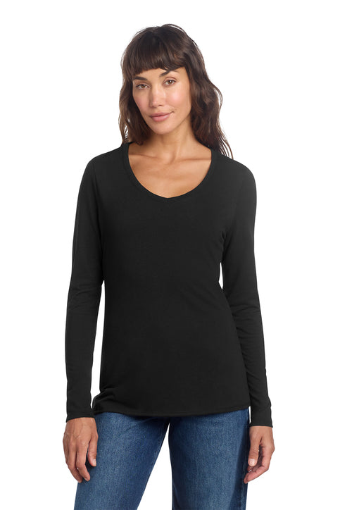 District® Women’s Perfect Tri® Long Sleeve V-Neck Tee
