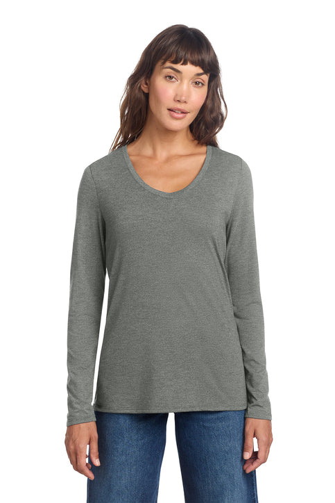 District® Women’s Perfect Tri® Long Sleeve V-Neck Tee