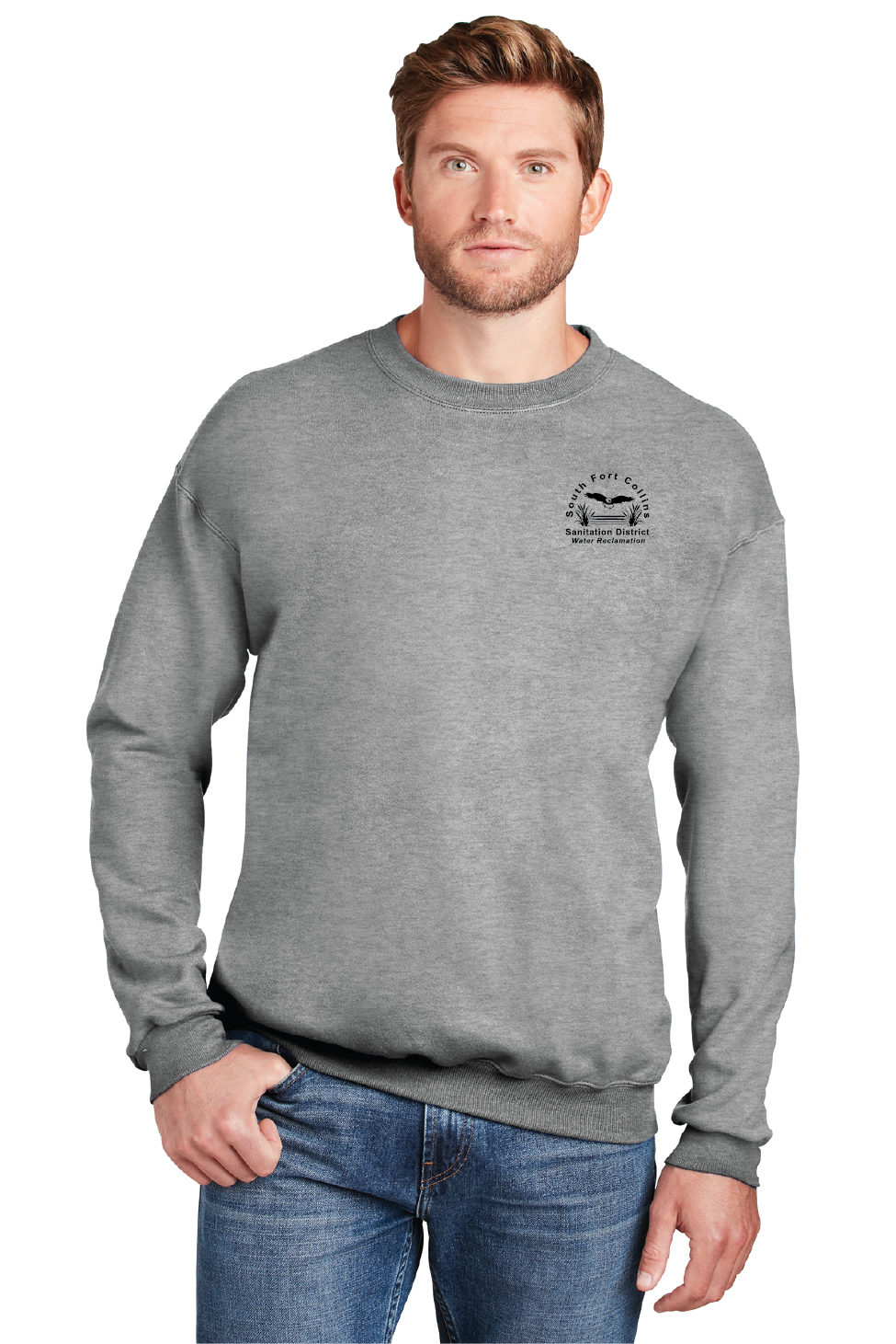 Hanes® Ultimate Cotton® - Crewneck Sweatshirt