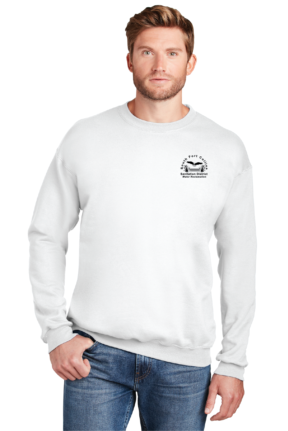 Hanes® Ultimate Cotton® - Crewneck Sweatshirt