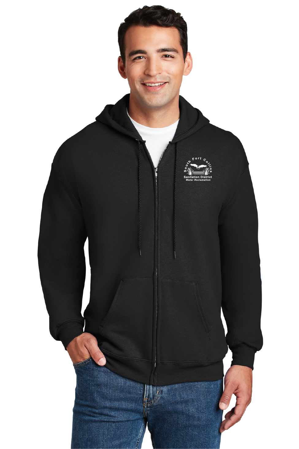 Hanes® Ultimate Cotton® - Full-Zip Hooded Sweatshirt