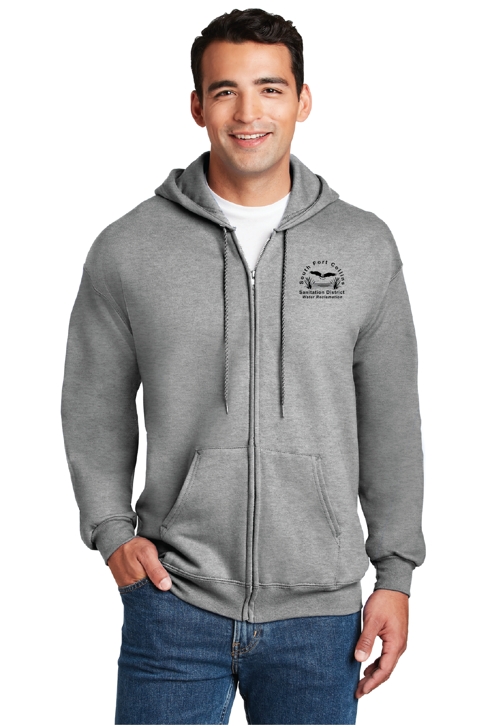 Hanes® Ultimate Cotton® - Full-Zip Hooded Sweatshirt