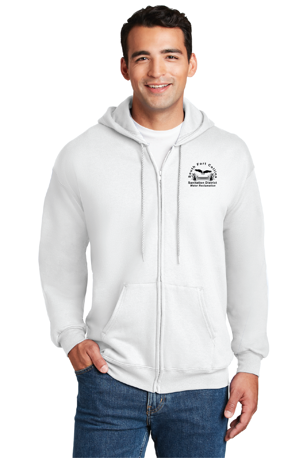 Hanes® Ultimate Cotton® - Full-Zip Hooded Sweatshirt