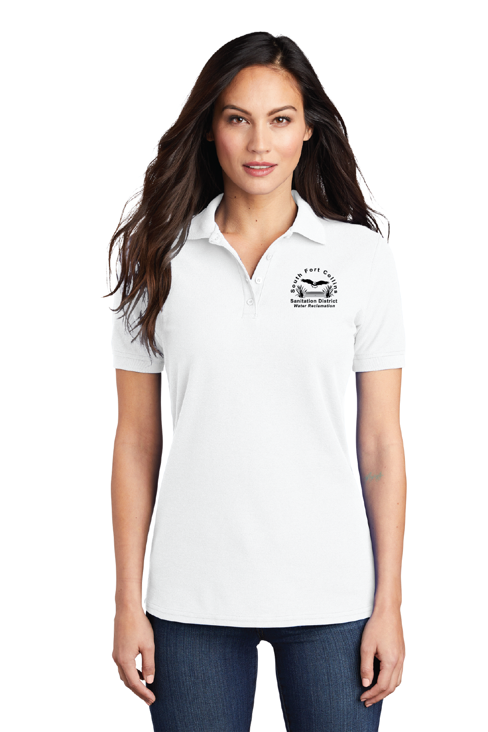 Port & Company® Ladies Core Blend Pique Polo